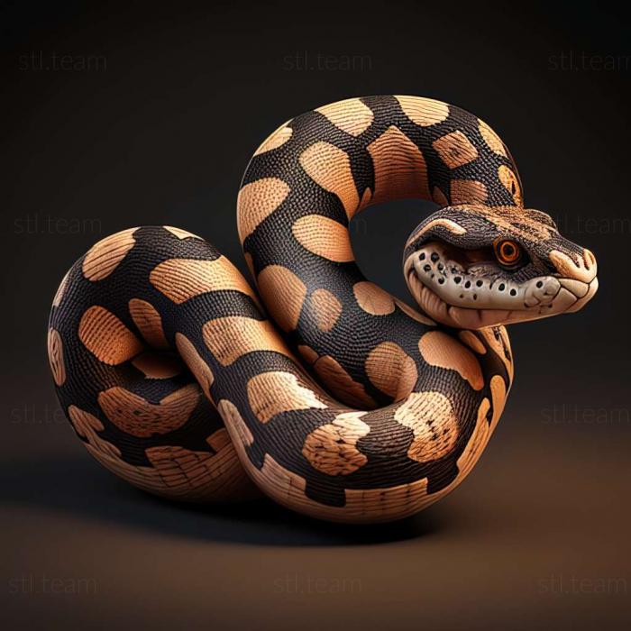 3D model Lampropeltis polyzona (STL)